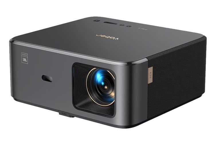 YABER K2s 4K Projector – 1000 ANSI, Android TV, WiFi 6, JBL Sound, Dolby Audio, Netflix